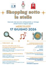 Shopping sotto le stelle