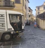 Al via una sperimentazione per incrementare il piano di spazzamento del centro storico di Fucecchio