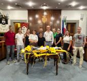 L'assessora Sabrina Mazzei con le associazioni