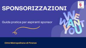 Sponsorizzazioni con la Città Metropolitana di Firenze